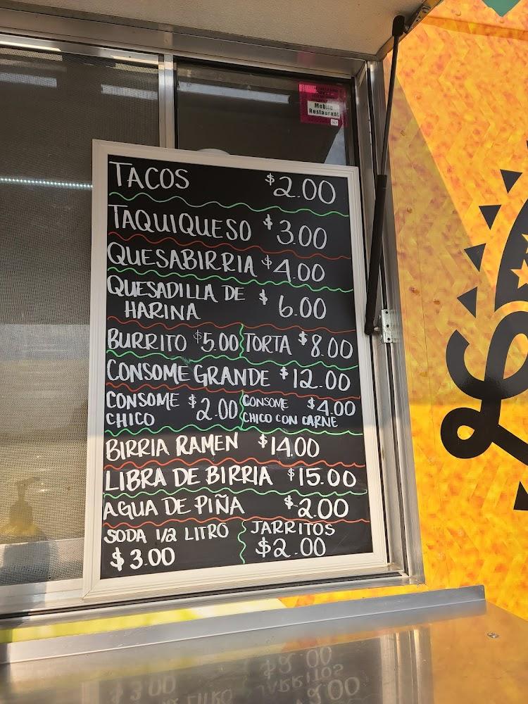 La Unica Birria De Res Menu image 1